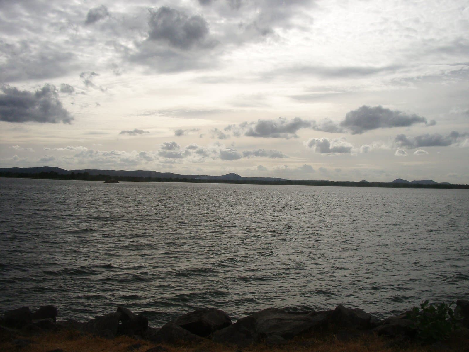 Parakrama Samudra reservoir near Angammedilla National Park